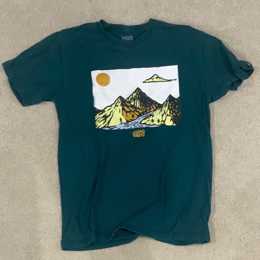 Vans Blue Short Sleeve Tee